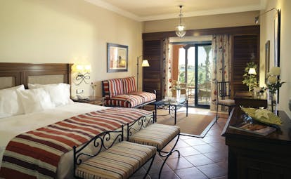 Sheraton Fuerteventura Canary Islands premium room bed sofa balcony modern décor