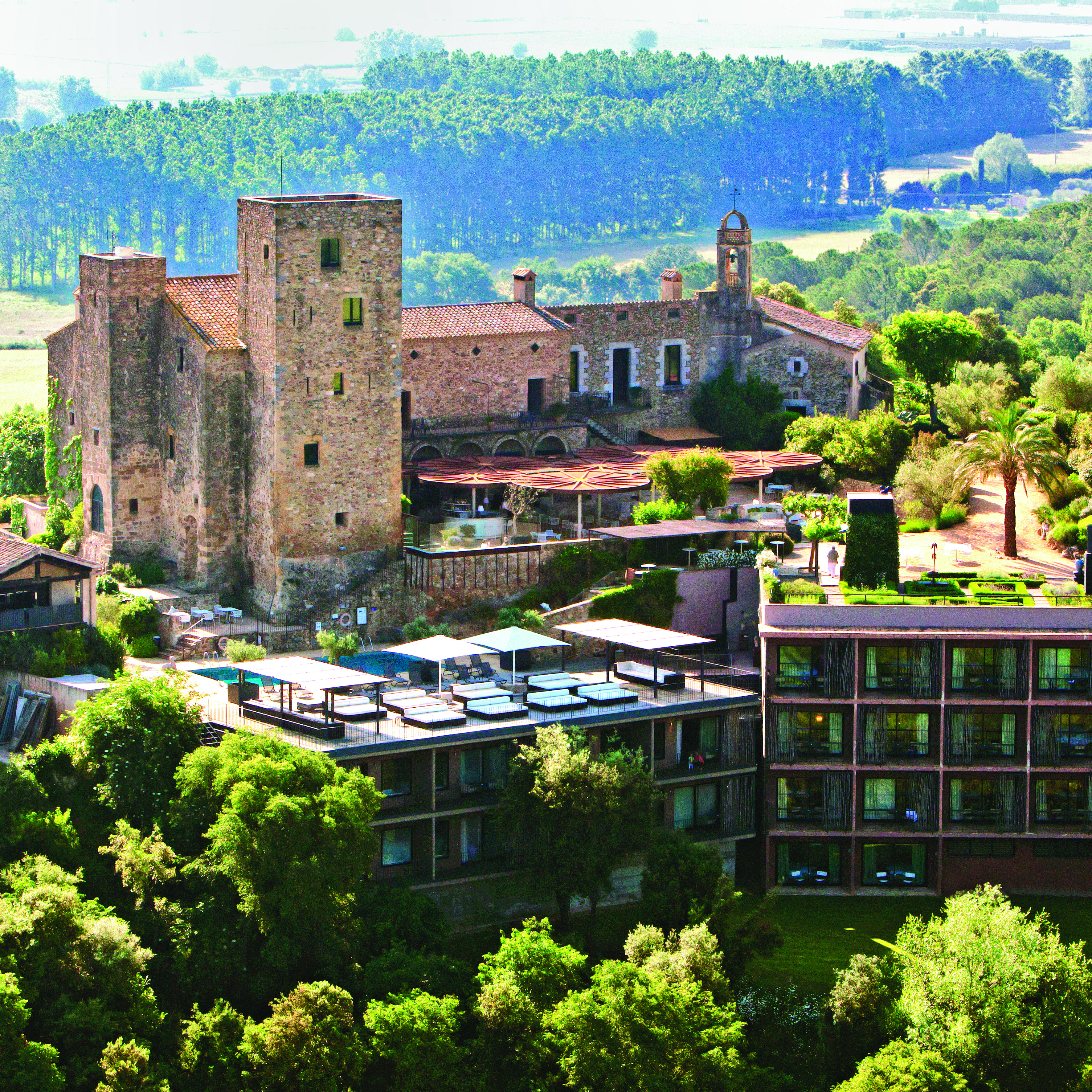 Castell D'Emporda Eastern Spain exterior original architecture modern architecture