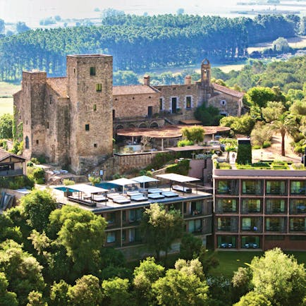 Castell D'Emporda Eastern Spain exterior original architecture modern architecture