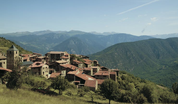 Hotel el Castell de Ciutat Catalonia mountains countryside