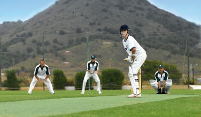 La Manga Club Resort Eastern Spain cricket men playing cricket
