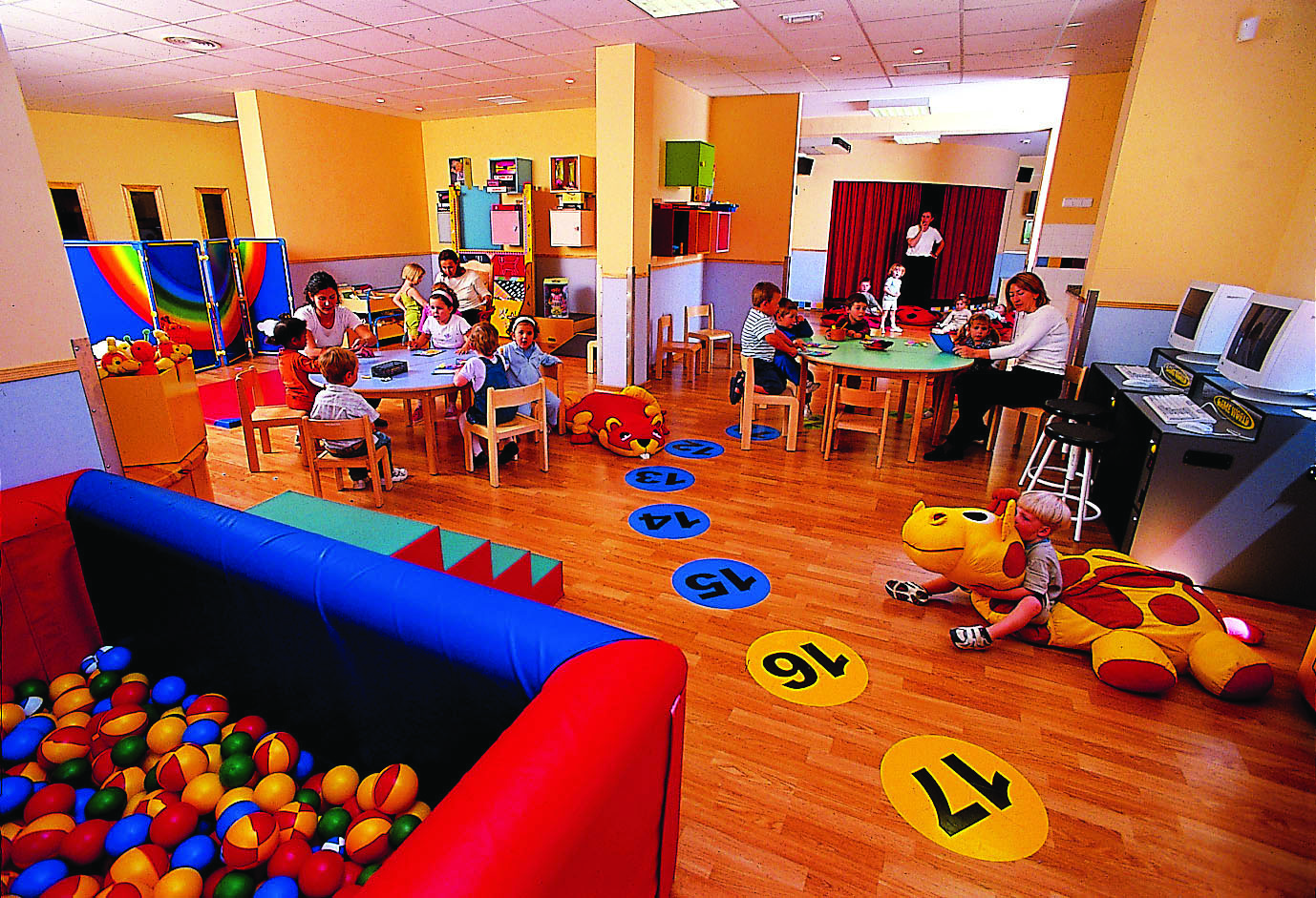 La Manga Club Resort Eastern Spain mini club children playing in kid's club