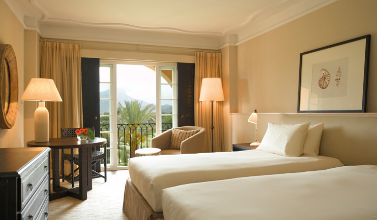 La Manga Club Resort Eastern Spain Principe Felipe Royal Club twin bedroom armchair