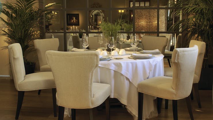 A Quinta Da Auga Galicia restaurant indoor dining area traditional décor