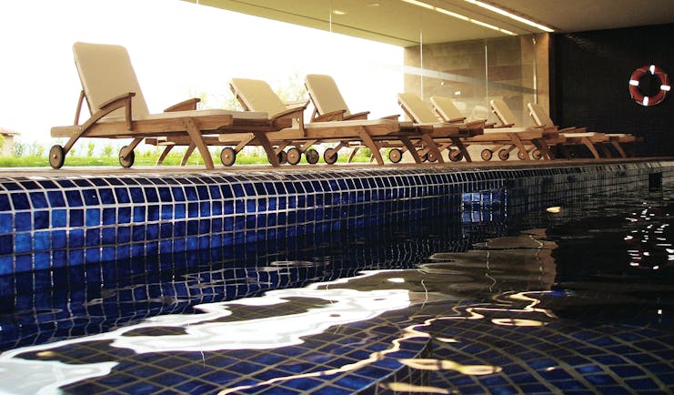 Palacio de Luces Green Spain indoor pool loungers