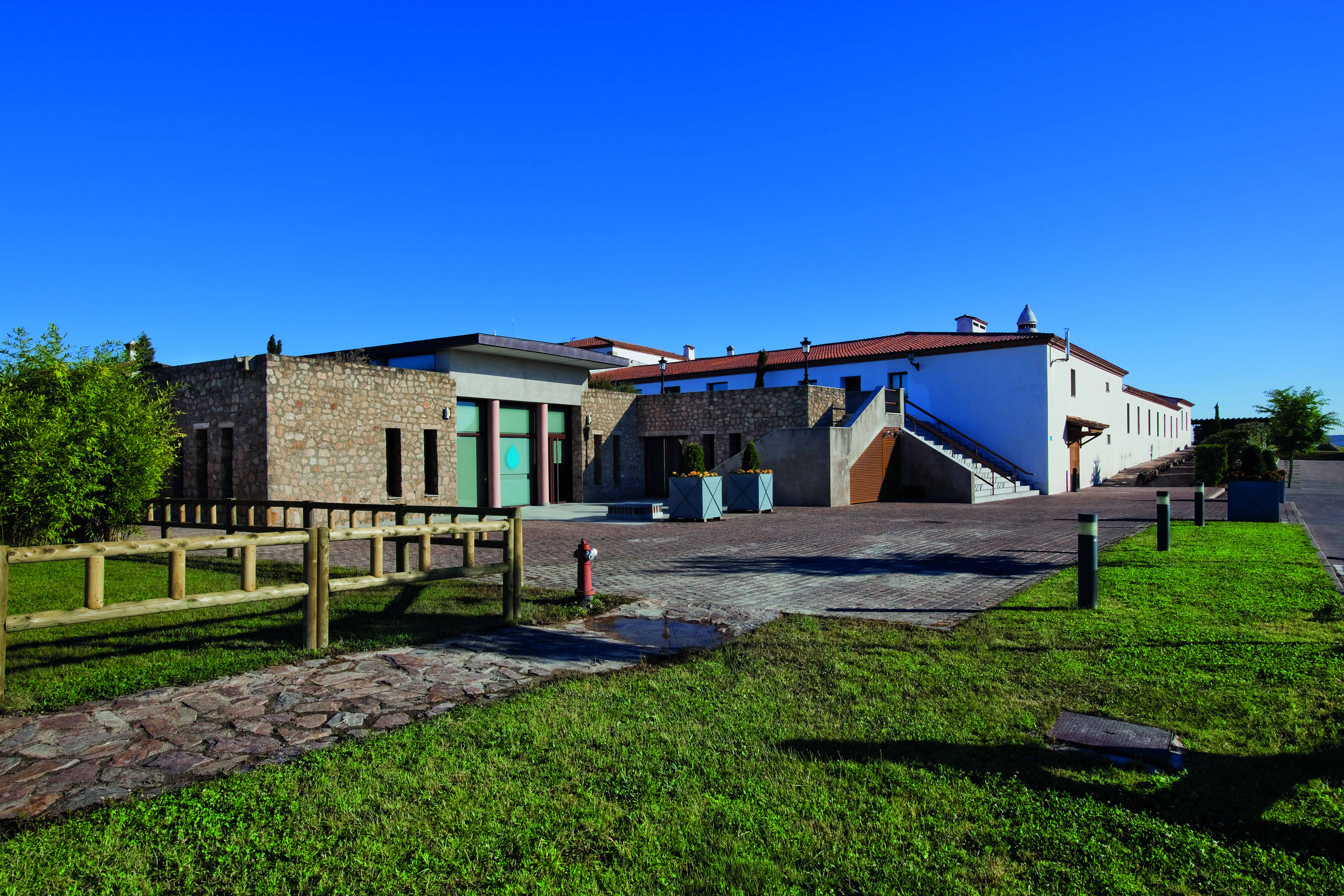 Hospes Palacio de Arenales Heart of Spain spa entrance buildings