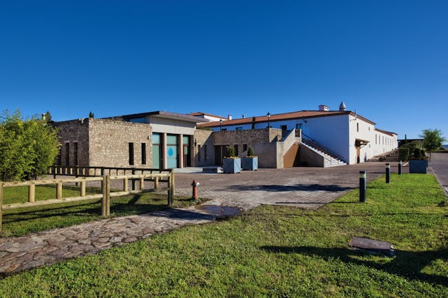 Hospes Palacio de Arenales Heart of Spain spa entrance buildings