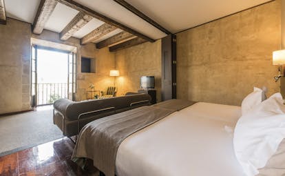 Hospes Palacio de San Esteban Heart of Spain suite lounge area modern décor