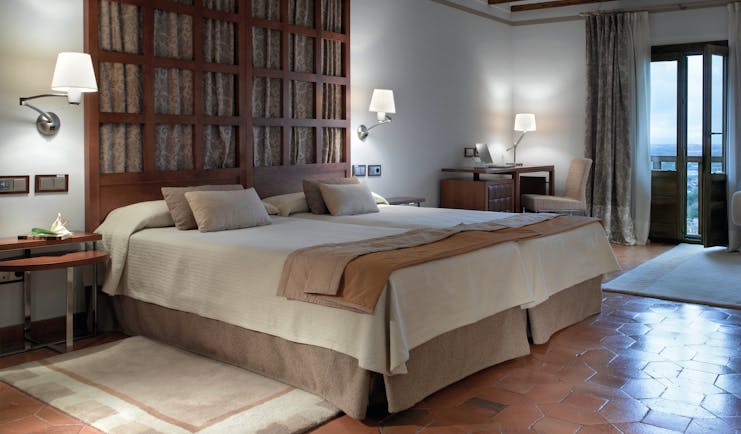 Parador de Toledo Heart of Spain standard double bed desk modern décor
