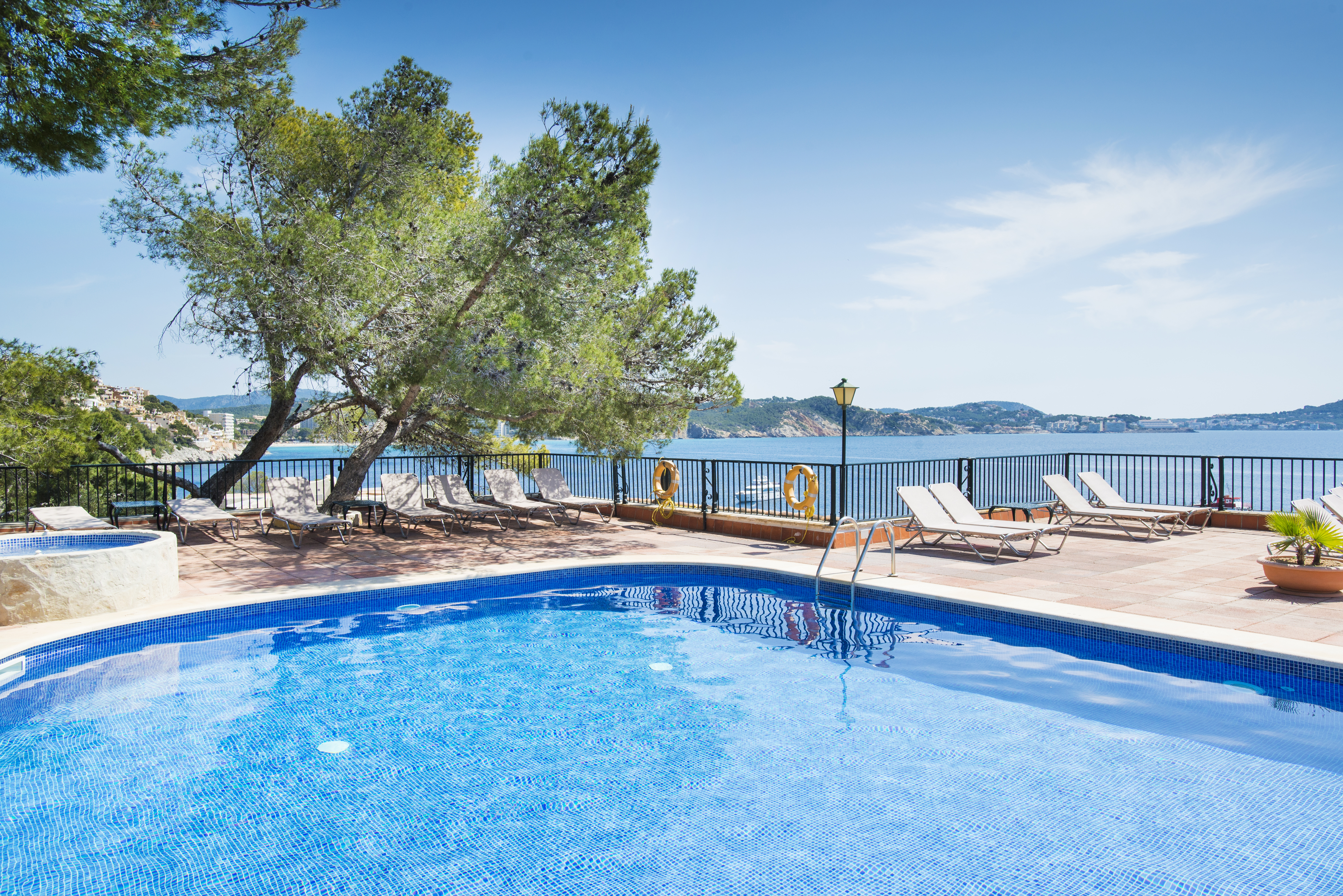 Cala Fornells traditional hotel by the sea in Mallorca