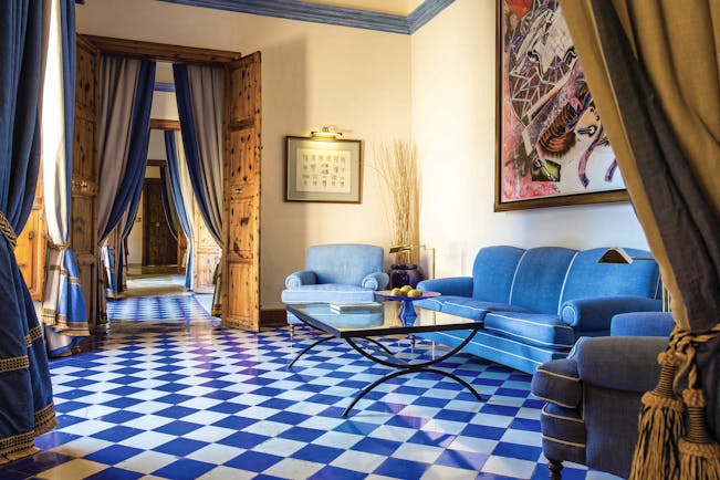 Gran Hotel Son Net Mallorca lounge armchairs sofa elegant décor 