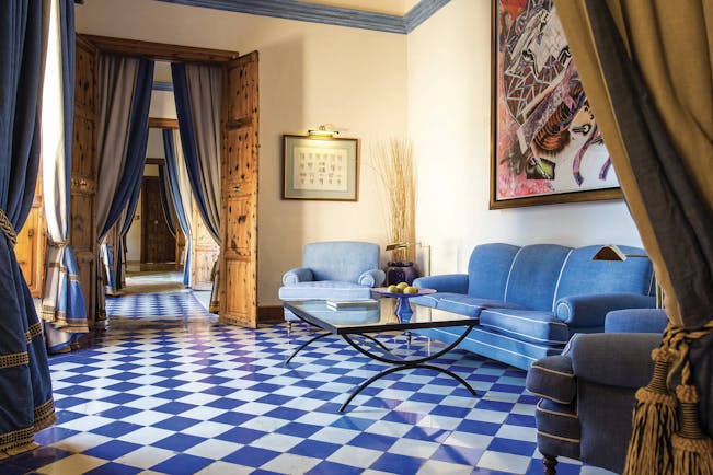 Gran Hotel Son Net Mallorca lounge armchairs sofa elegant décor 