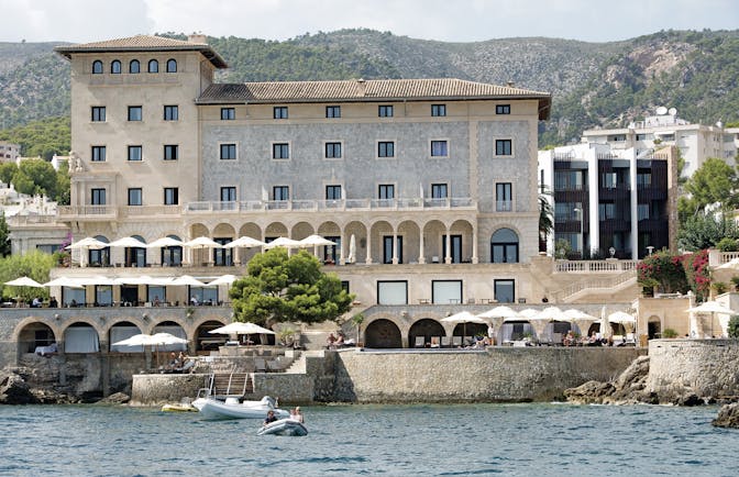 Hospes Maricel Mallorca exterior hotel building terraces coast marina