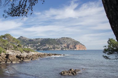 Pleta de Mar Mallorca view sea coastline cliffs