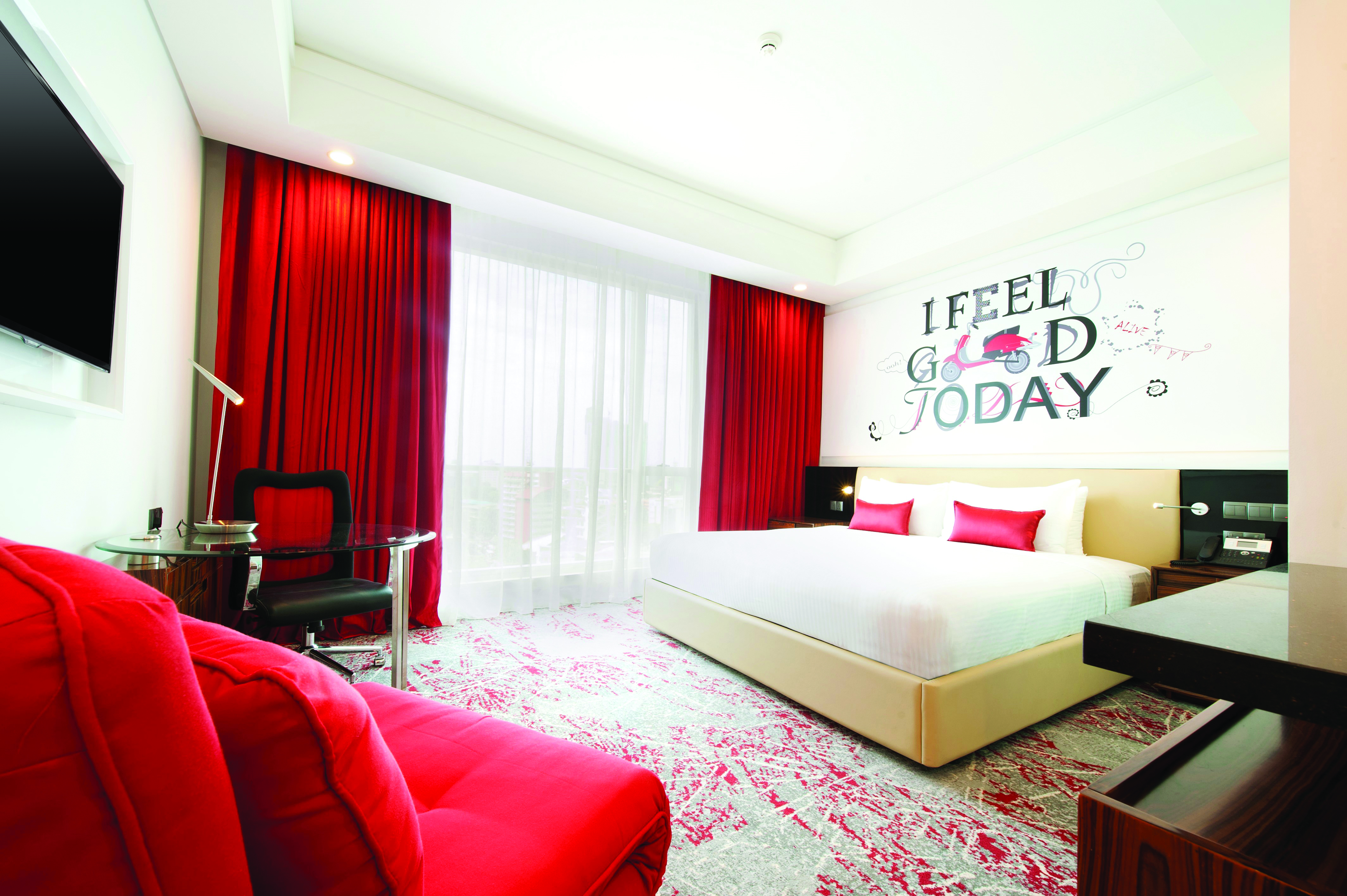 Cinnamon Red Sri Lanka suite bedroom modern décor