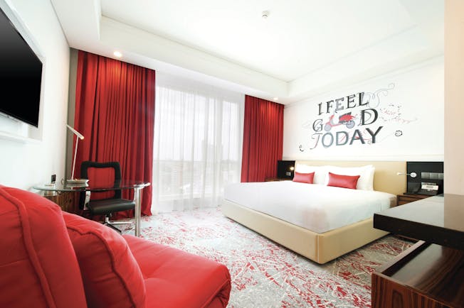 Cinnamon Red Sri Lanka suite bedroom modern décor