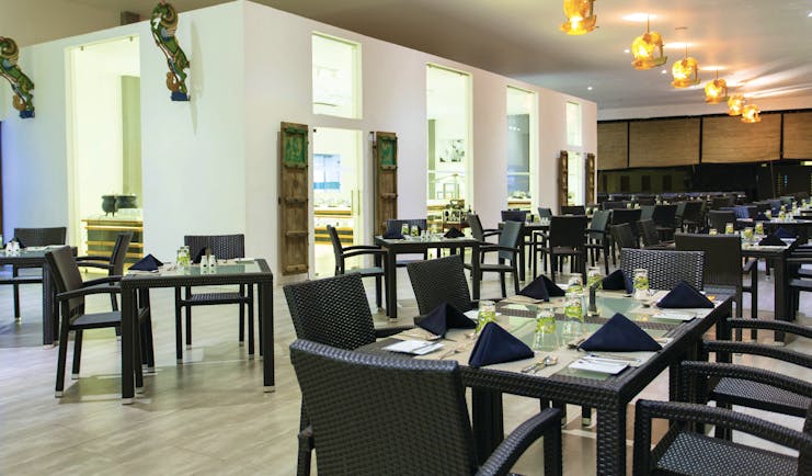 Aliya Sri Lanka restaurant indoor dining area modern décor