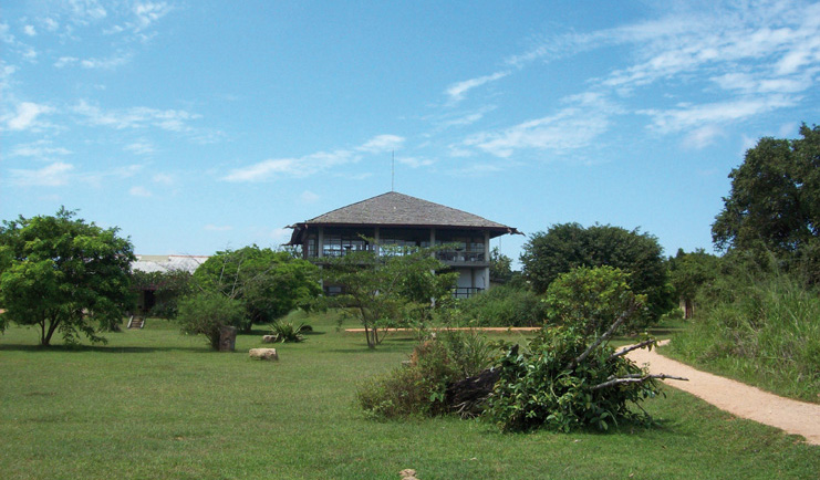 The Elephant Corridor Sri Lanka exterior gardens trees view of hotel