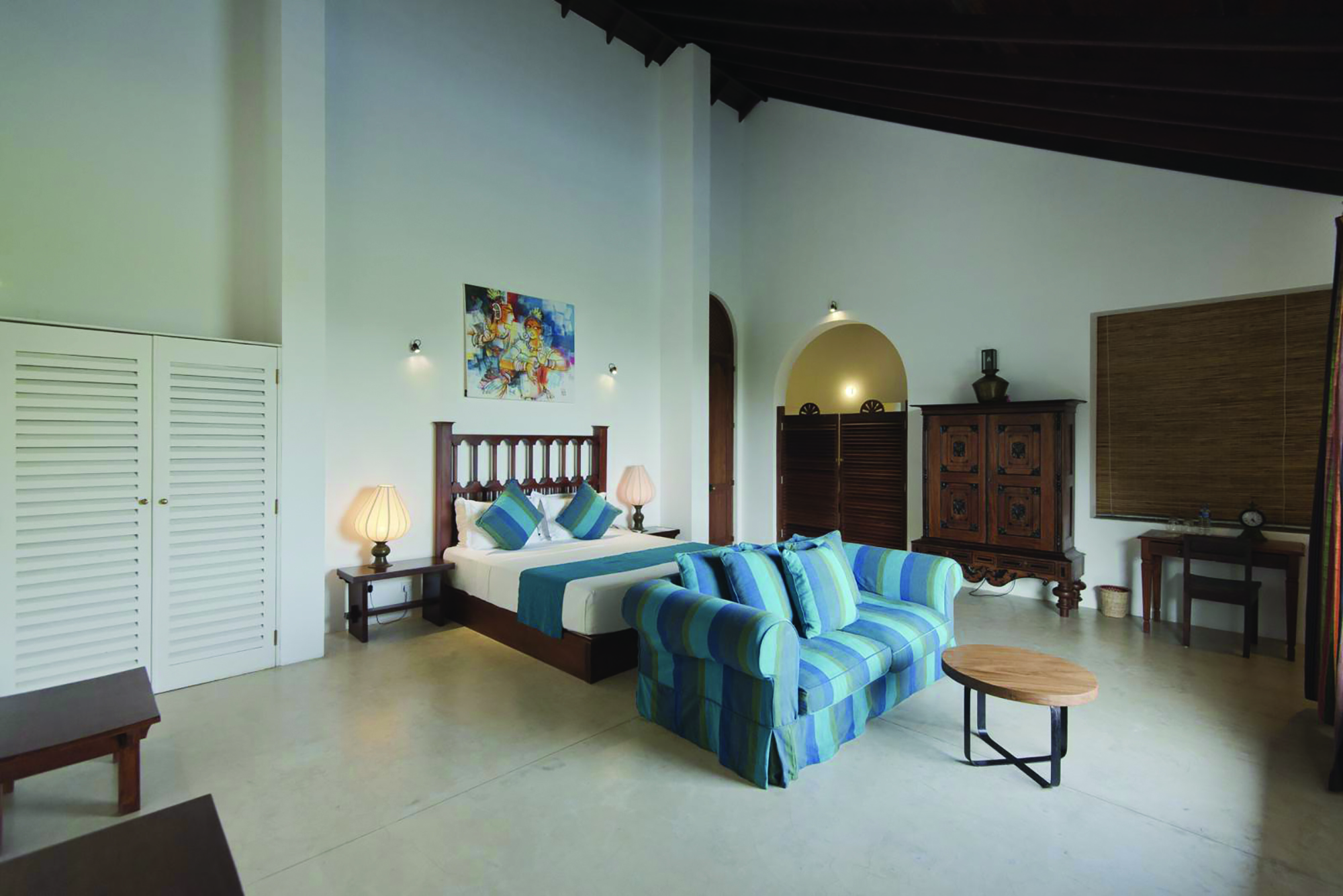 Amaloh by Jetwing Sri Lanka bedroom bed sofa traditional décor