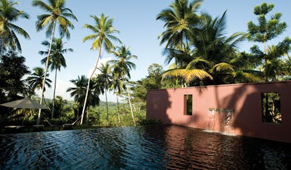 Kahanda Kanda Sri Lanka pool waterfall infinity pool gardens 