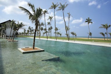 Anantaya Chilaw Resort Sri Lanka pools palm trees overlooking beach