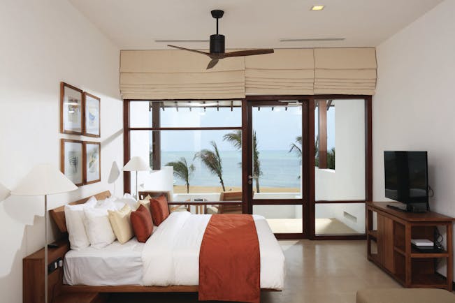 Anantaya Chilaw Resort Sri Lanka superior room beach facing terrace modern décor