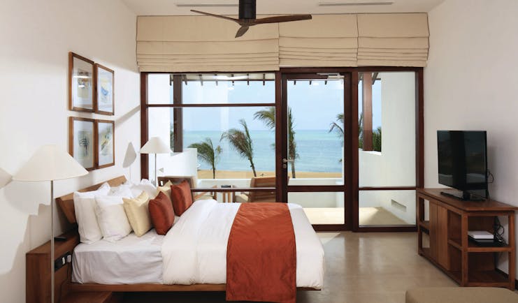 Anantaya Chilaw Resort Sri Lanka superior room beach facing terrace modern décor