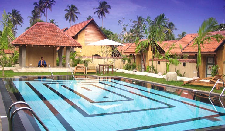 Ayurveda Pavilions Sri Lanka outdoor pool buildings loungers yoga pavilion