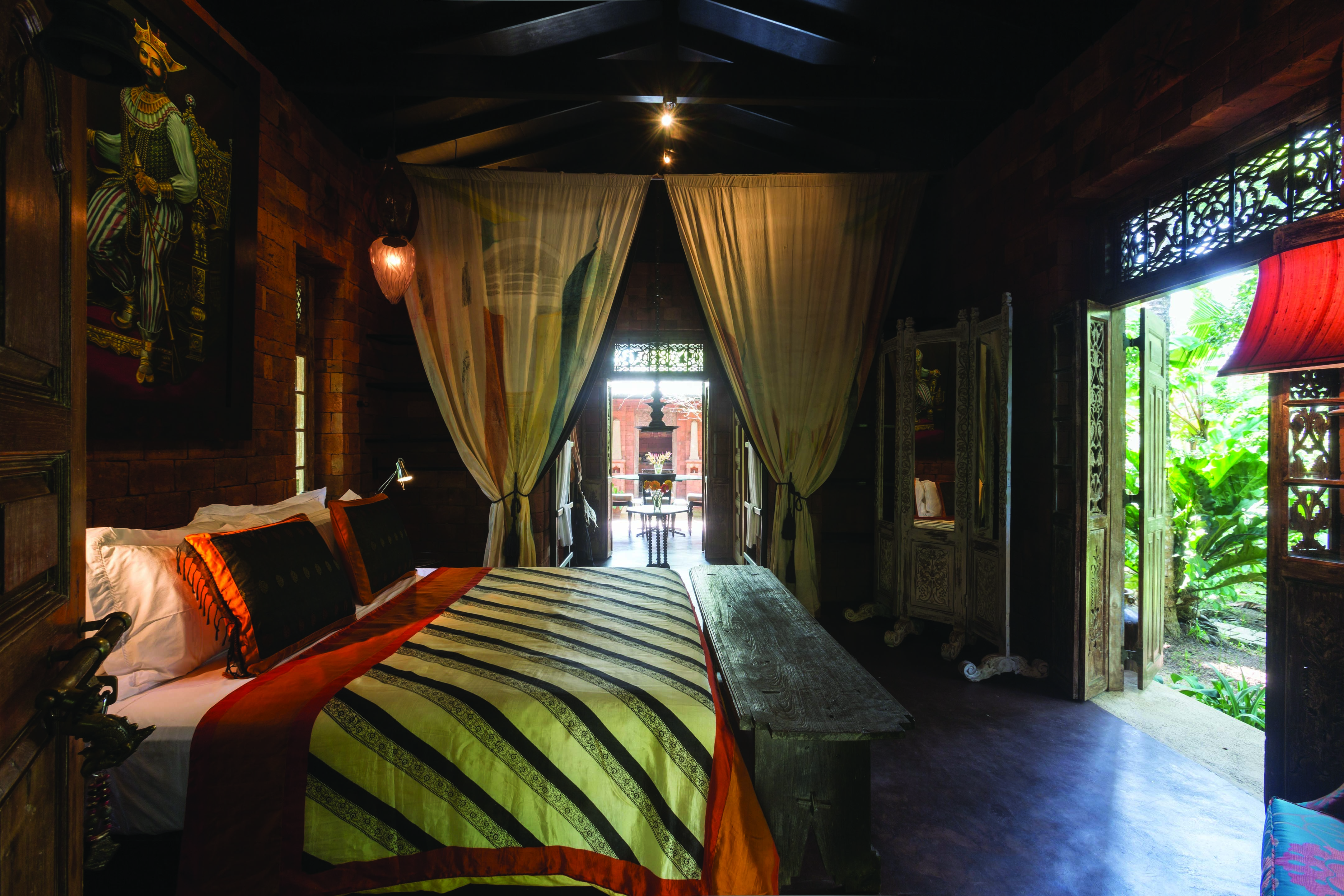 Casa Heliconia Sri Lanka temple angkor pavilion vibrant décor