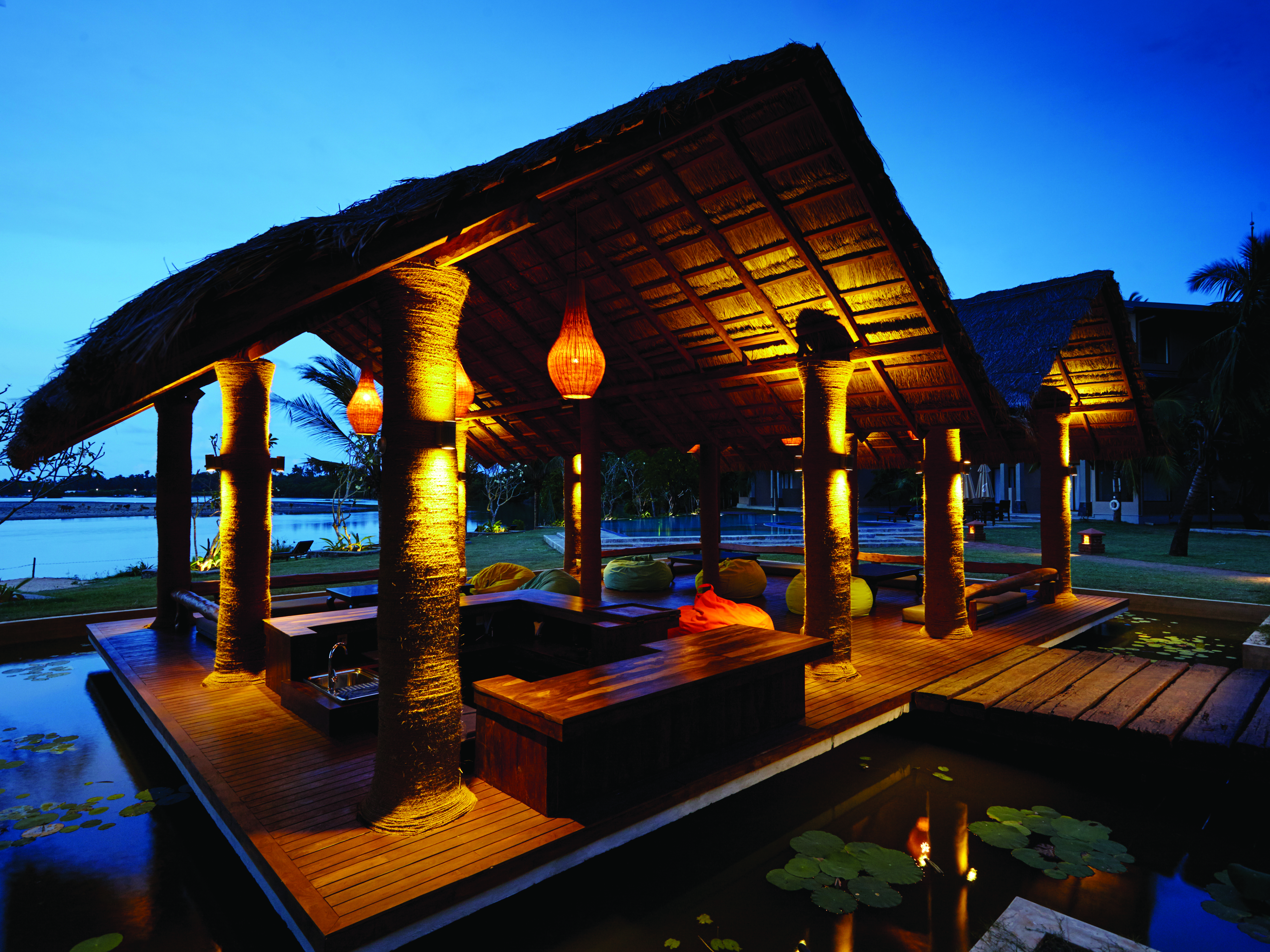 Aramanthe Bay Sri Lanka spa treatment area outdoor indoor