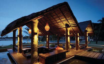 Aramanthe Bay Sri Lanka spa treatment area outdoor indoor