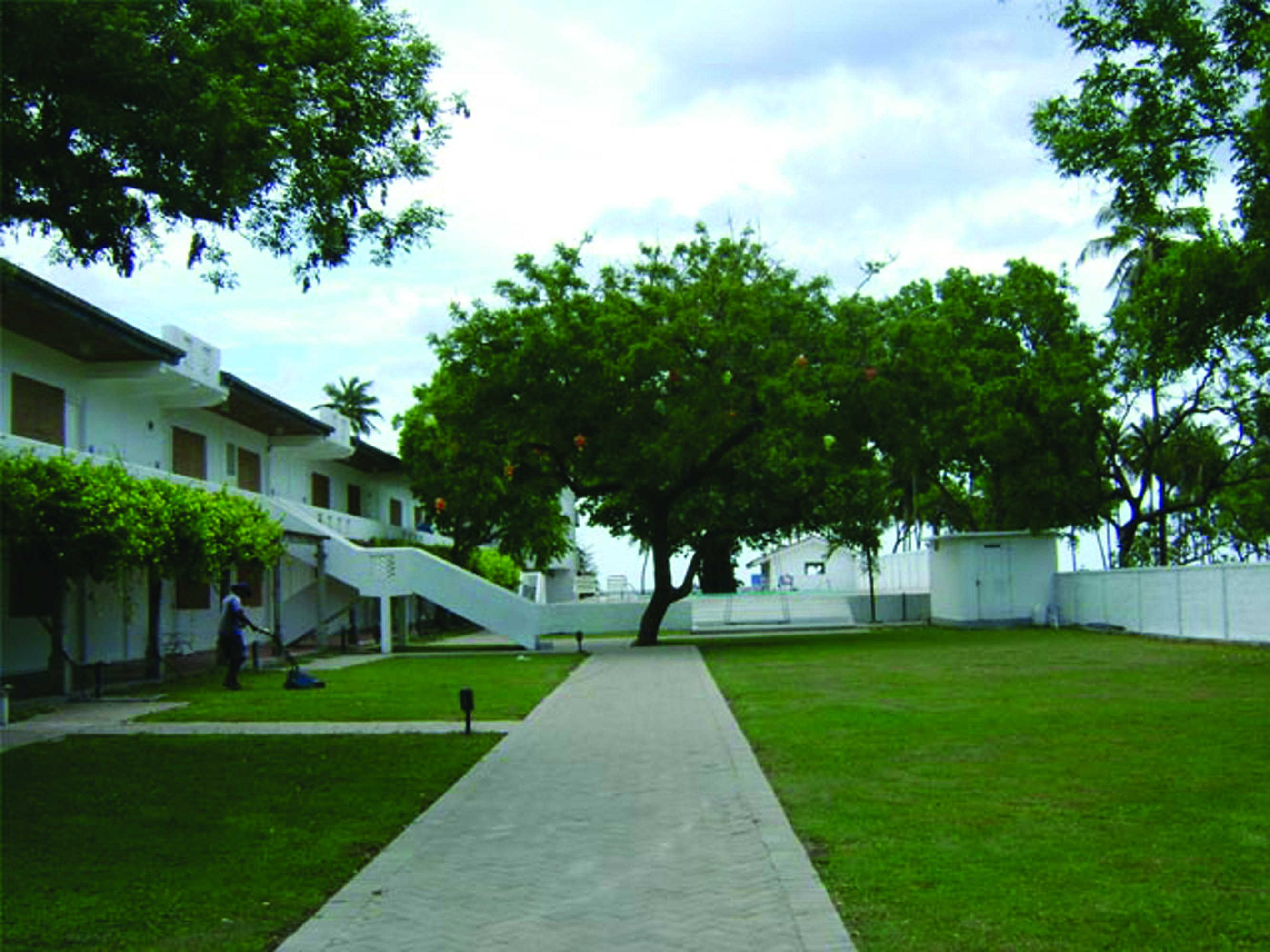Pigeon Island Resort Sri Lanka gardens lawns trees