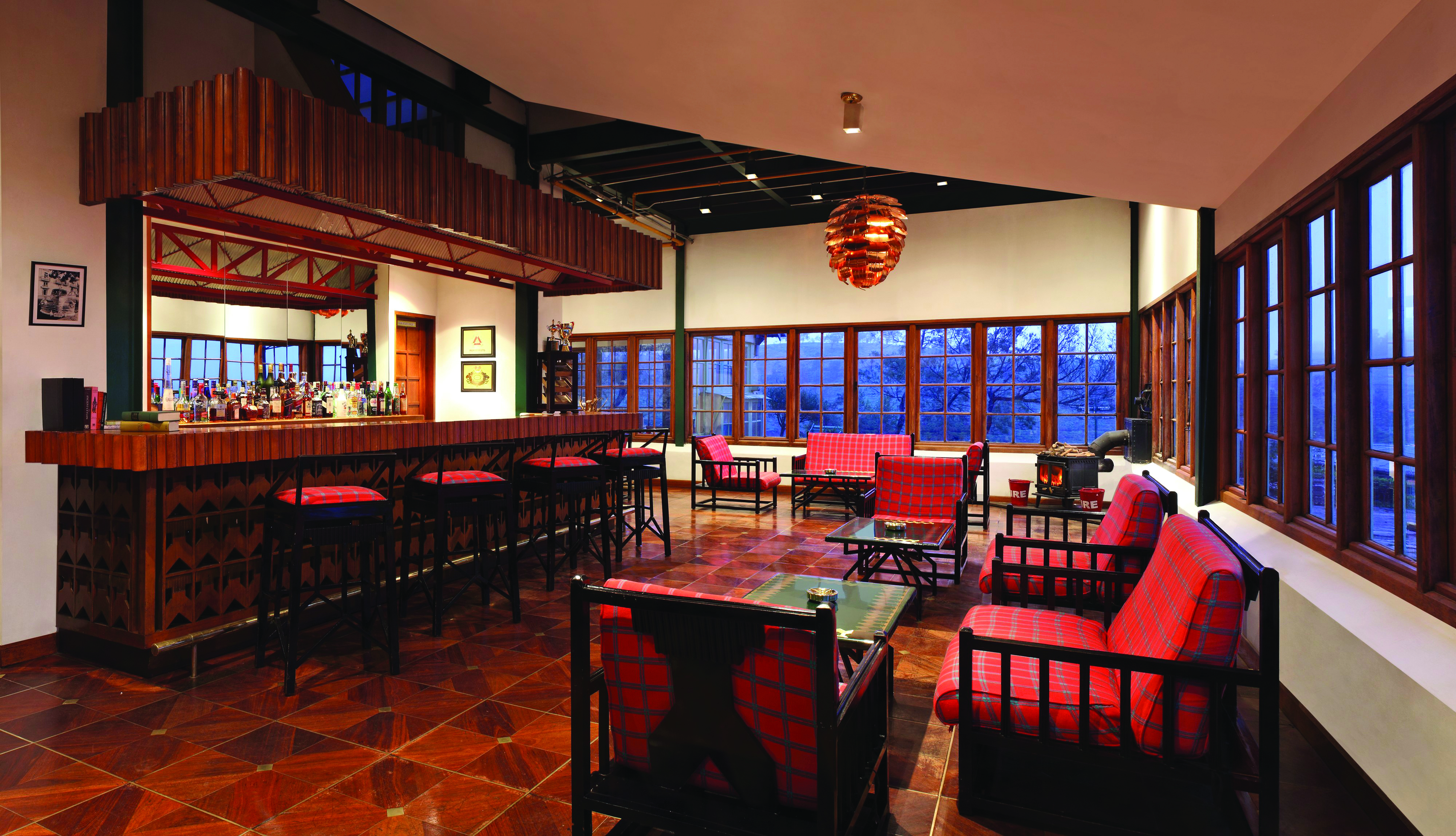 Heritance Tea Factory Sri Lanka bar indoor seating area colonial décor