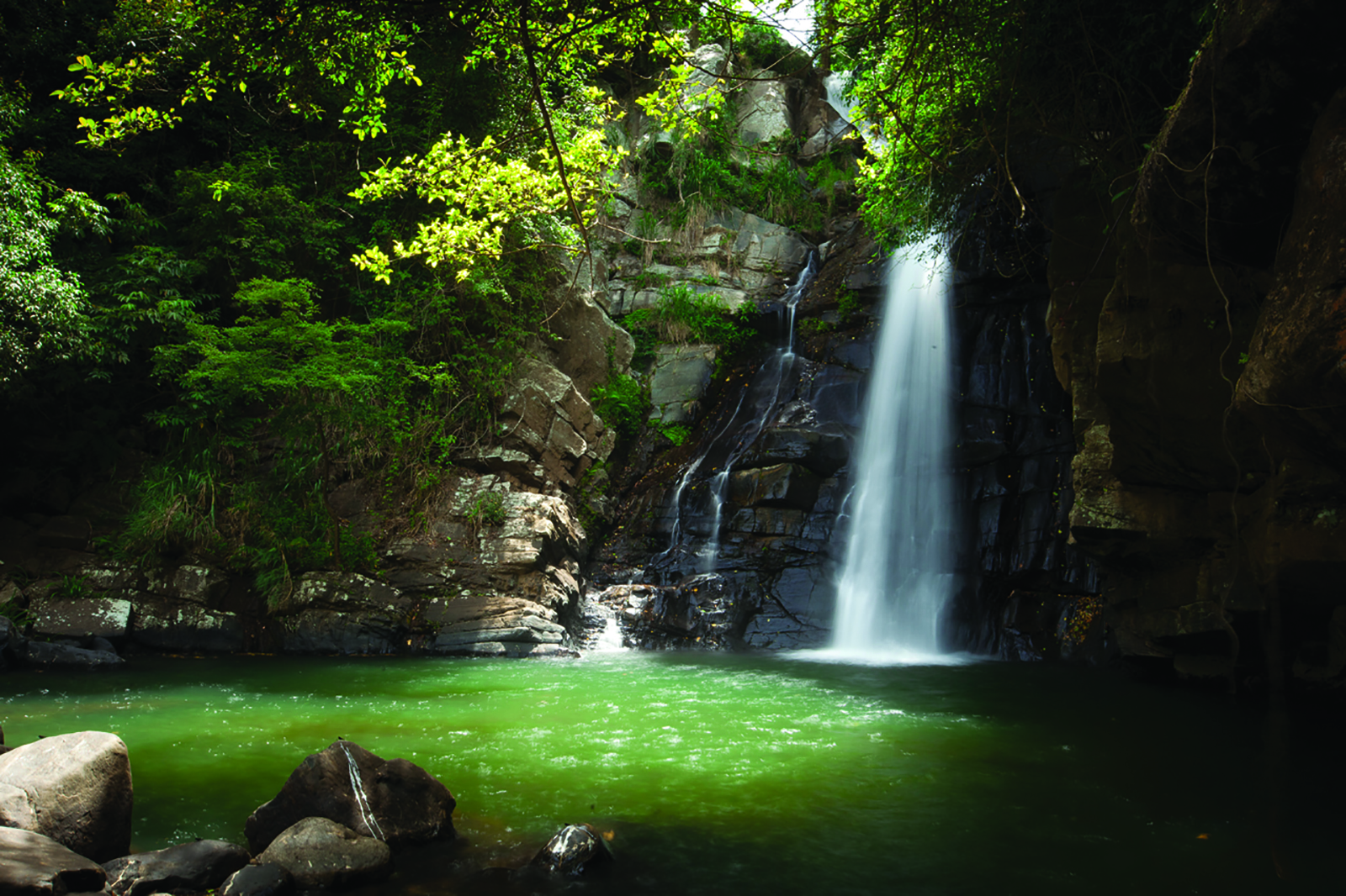 Living Heritage Sri Lanka waterfall lagoon nature