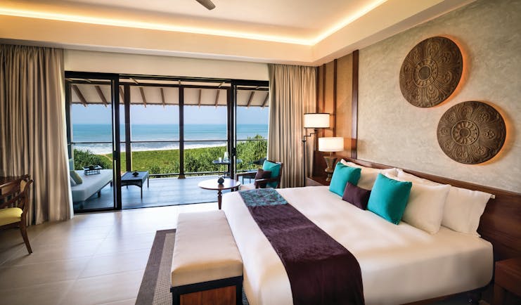 Anantara Kalutara Sri Lanka deluxe ocean view room modern décor private terrace
