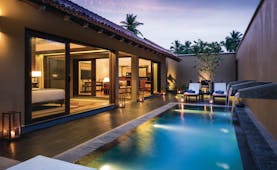 Anantara Kalutara Sri Lanka pool villa private pool sun loungers private enclosed terrace