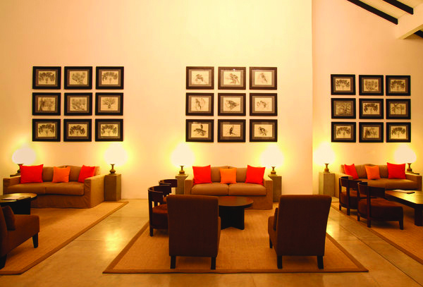 Avani Bentota Sri Lanka lobby indoor communal seating area modern décor