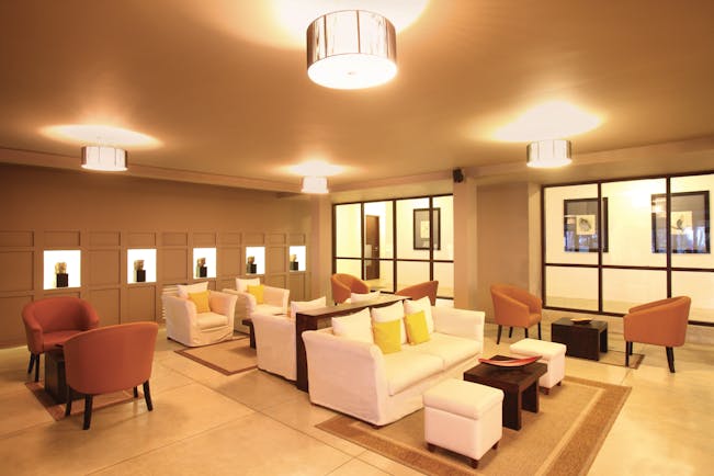 Avani Bentota Sri Lanka lounge indoor communal seating area sofas chairs chic modern decor 