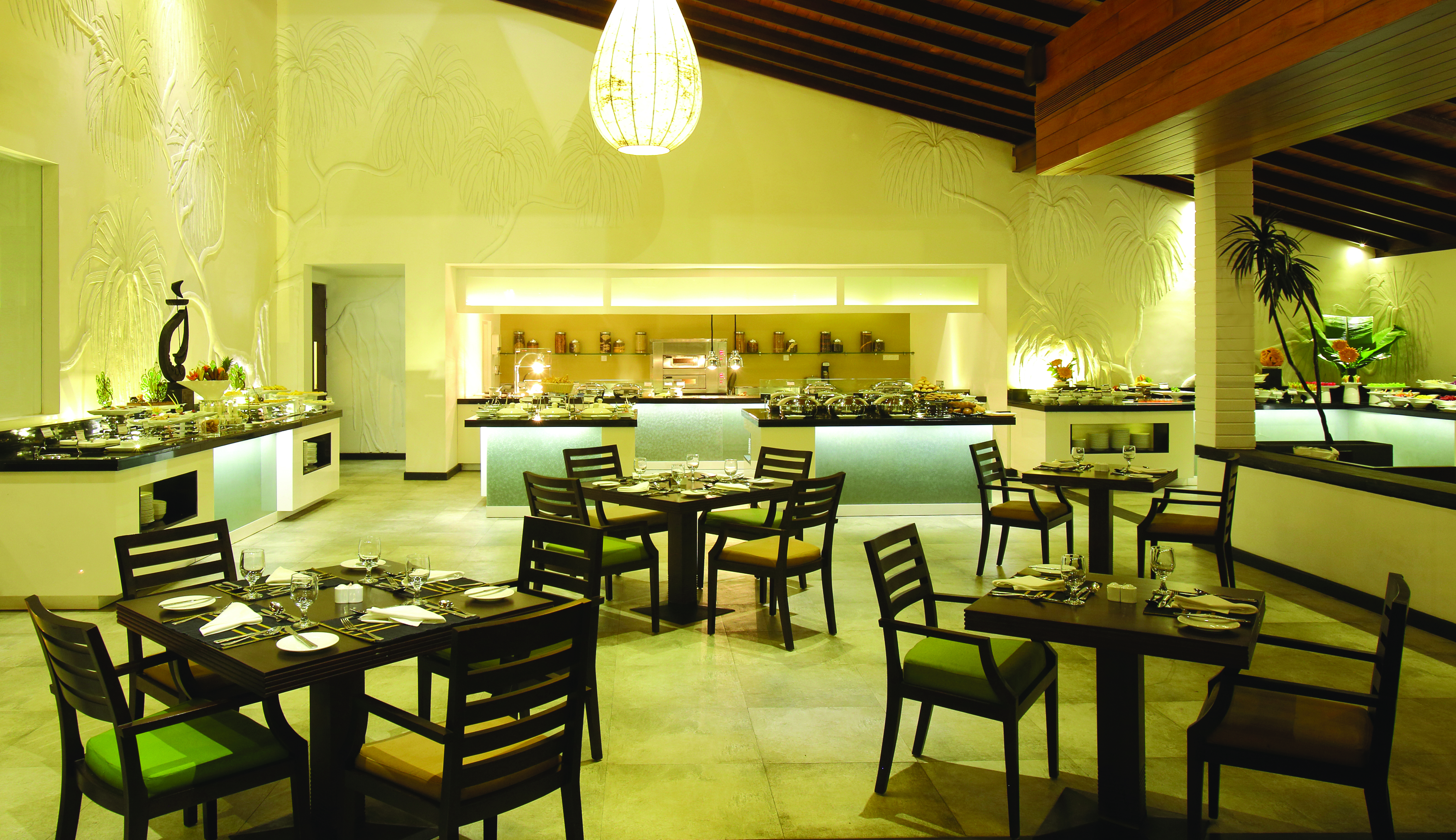 Avani Kalutara Sri Lanka restaurant indoor dining area modern décor