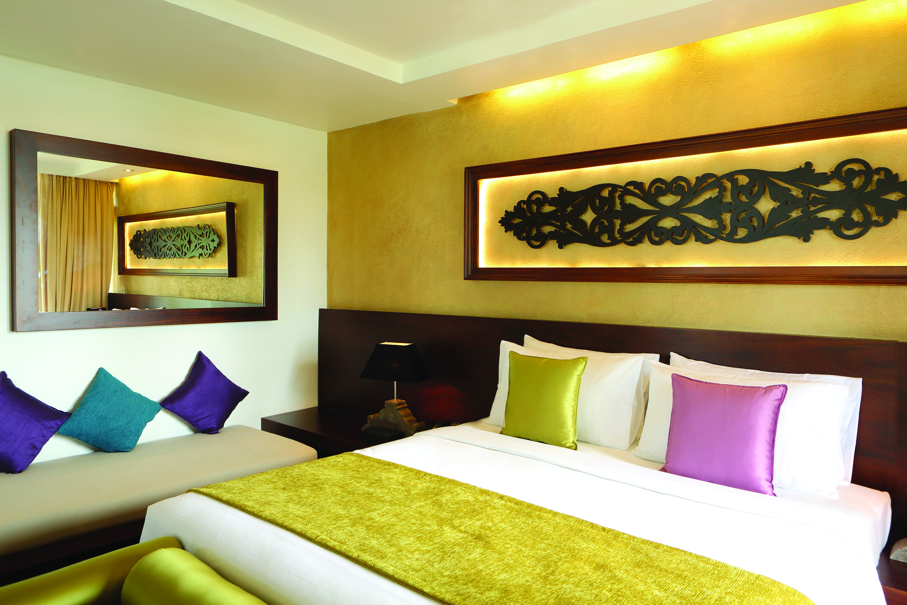 Avani Kalutara Sri Lanka superior room bed modern décor