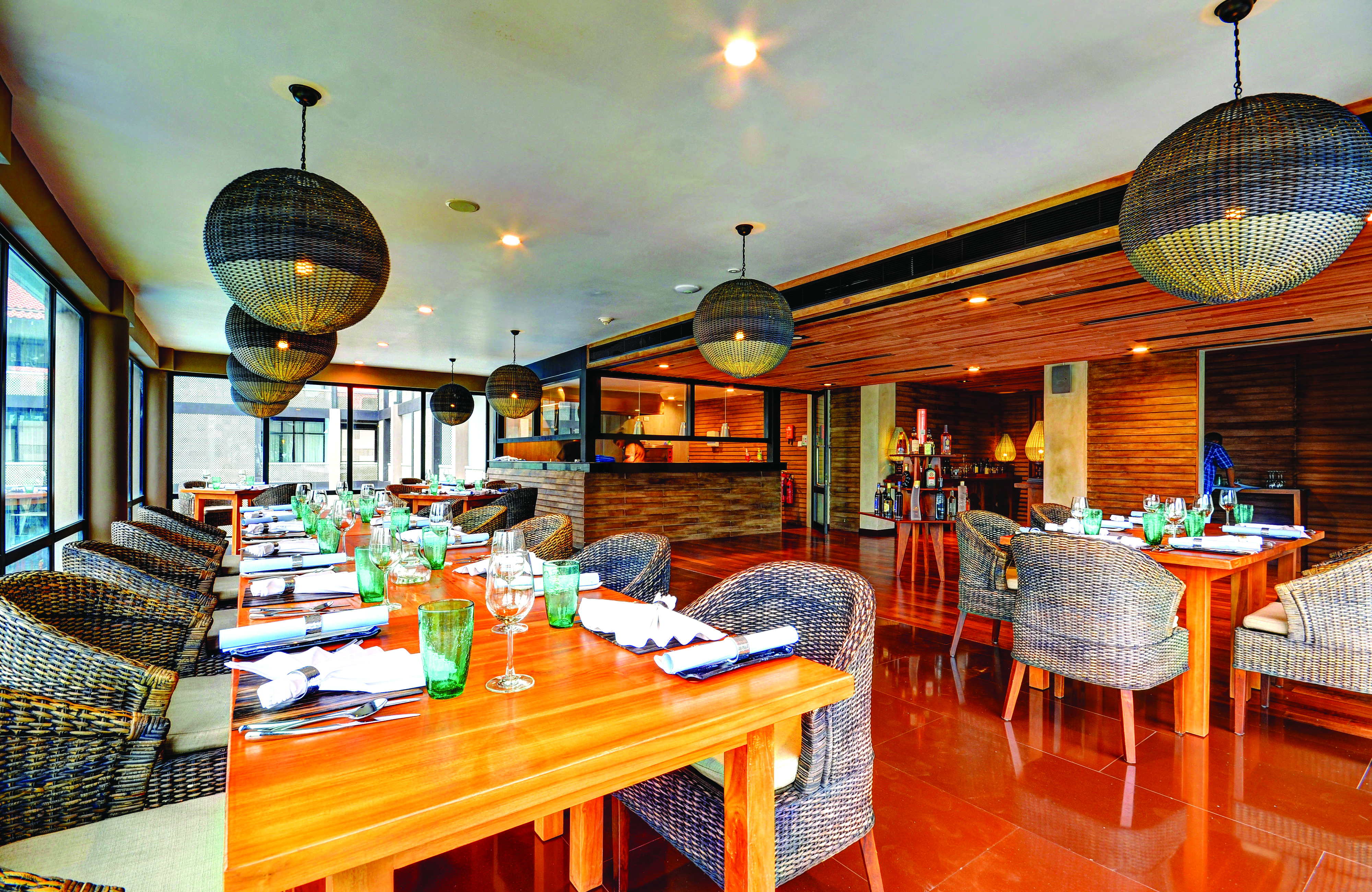 Cinnamon Bey Sri Lanka dining terrace outdoor dining 